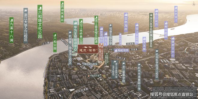 杭州建发·璞云售楼处：爆炸新闻！小区绿化率多少？容积率多少(图3)